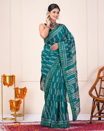 Maheshwari Silk Saree