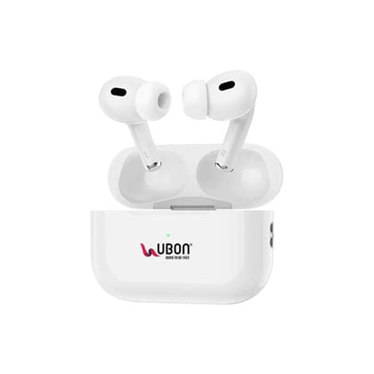  Ubon BT-50 Air Tiger Pro Wireless Earbuds (White)