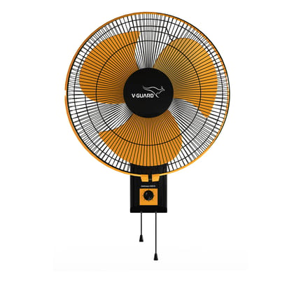 Gatimaan Pro HSW N High Speed Wall Fan, Orange Black