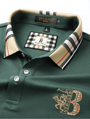 The BestMen Vintage Polo T-Shirt-S/38 / Green