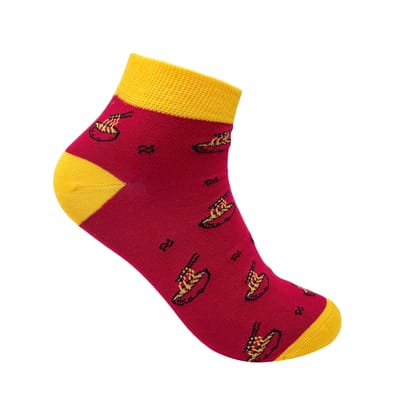 Ramen Bowl Ankle Socks For Men