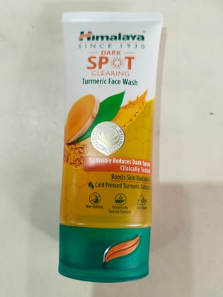 Himalaya dark spot cleaning turmeric face wash