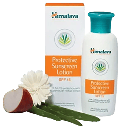 Himalaya Protective Sunscreen Lotion - Spf 15, 100 Ml