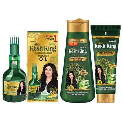 Kesh King Oil Shampoo Conditioner Combo - 500ml