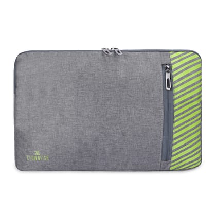 The Clownfish Algo Polyester Unisex 15.6 inch Laptop Sleeve Tablet Case Grey-The Clownfish Algo Polyester Unisex 15.6 inch Laptop Sleeve Tablet Case (Grey) - Default Title