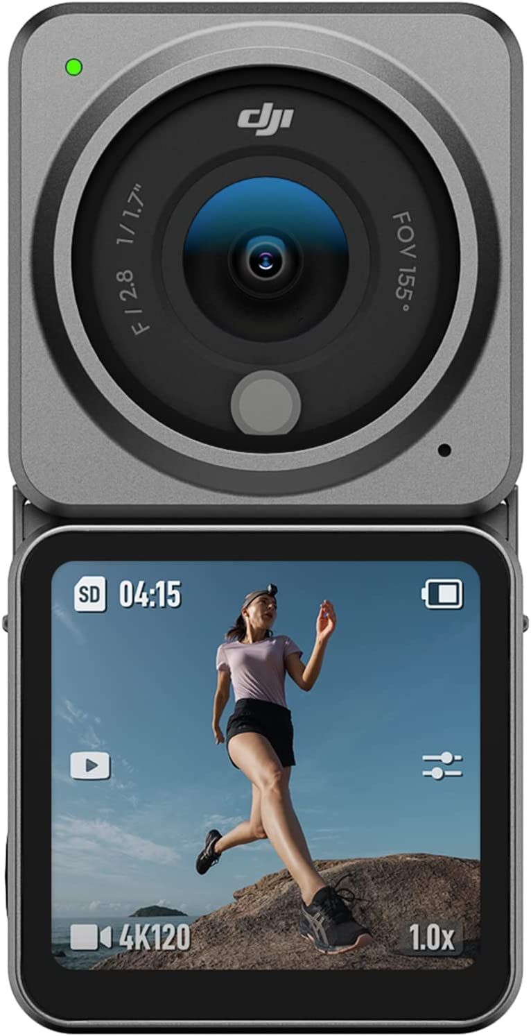 DJI Action 2 Dual Screen Combo 12MP Action Camera With Front Touchscreen 10m Waterproof