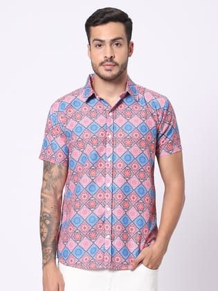 Classic Fit Ethnic Motifs Printed Casual Shirt