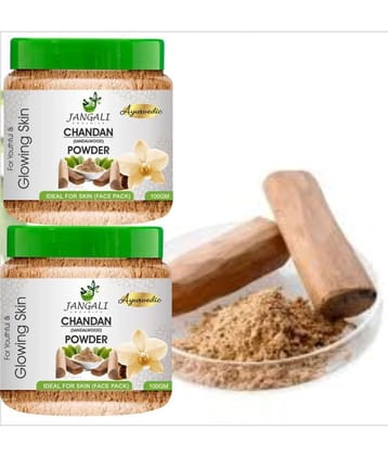 PURE Jangali ORGANICS Sandalwood Powder (Chandan powder) for Face Pack & Skin 300GM