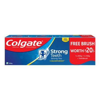 Colgate Strong Teeth Anticavity Toothpaste, 300 G