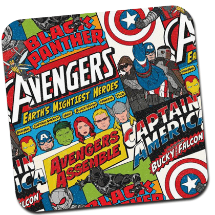 Modest City Beautiful Rubber Base Anti-Slippery Avengers Design Mousepad for Computer, PC, Laptop_001