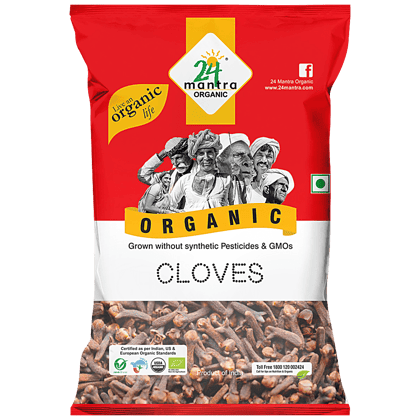 24 Mantra Organic Cloves, 50 gm