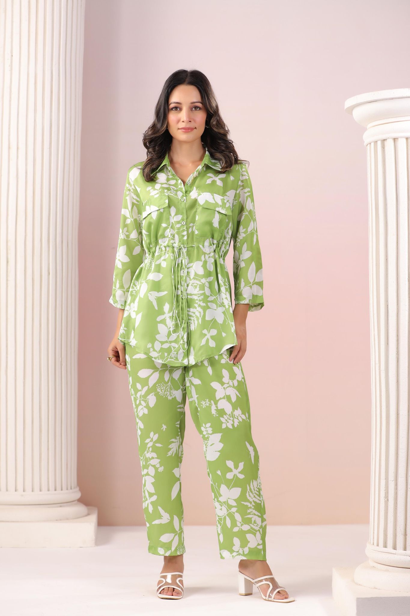 LUSH GREEN CO-ORD SET-S