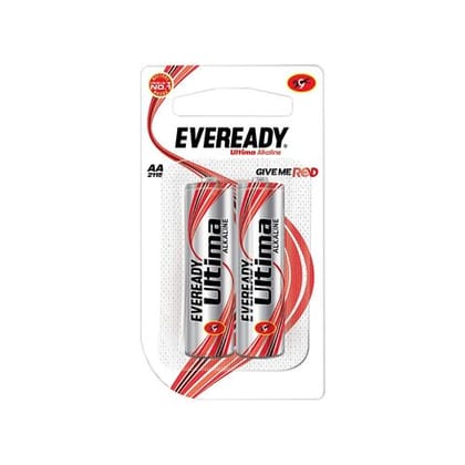 Eveready Ultima 2115 Bp2 1.5 Volts Alkaline Most Power Full Battery - Aa, 2 Pcs