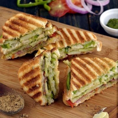 Veggie Grilled Sandwich