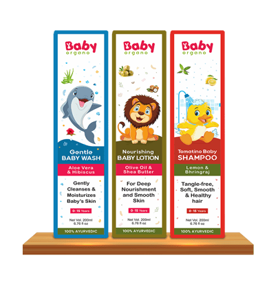 Super Saving BabyOrgano Bath Care Combo For Kids