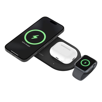 Belkin BoostCharge Pro 3-in-1 Magnetic Wireless Charging Pad