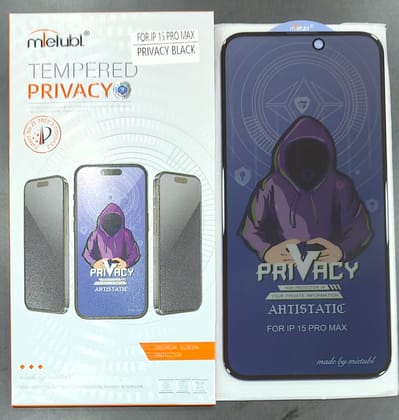 MIETUBL OG PRIVACY GLASS ANTI STATIC 
SINGAL PACKING BEST QUALITY 

IPHONE 15PRO MAX