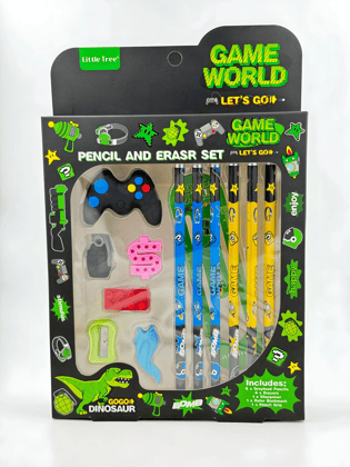 Stationery Set-Game World Set