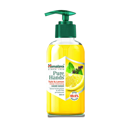 Himalaya Ph Deep Cleansing Tulsi & Lemon Hand Wash, 250 ml Bottle