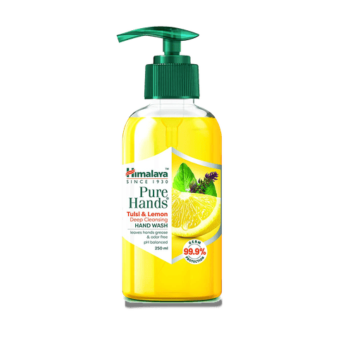 Himalaya Ph Deep Cleansing Tulsi & Lemon Hand Wash, 250 ml Bottle