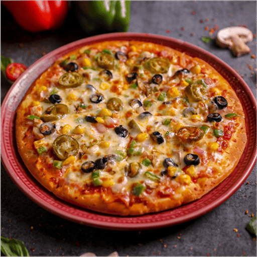 Hotshoppe Veg Pizza (Classic 10 inch)