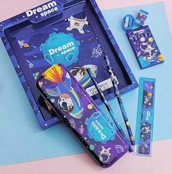 Kids Stationeries Set-Blue