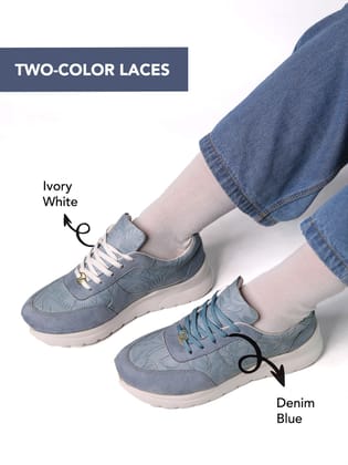 Kerry Blue Sneakers-Blue / 38