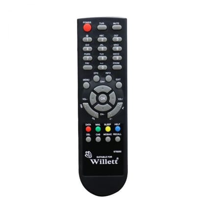 LRIPL Replacement Remote Control STB202 Compatible with WILLETT cable Set Top Box