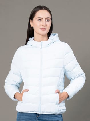 RedTape Hooded Jacket for Women | Padded & Water Resistant Finish | Enhanced Comfort