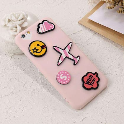 Cute 3D Badges Case-iPhone 6 Plus/6S Plus