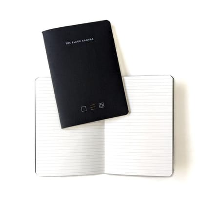 Black TBC Notebooks - A5-Ruled