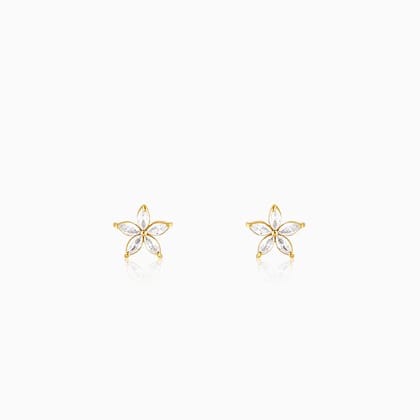 Golden Lily Earrings