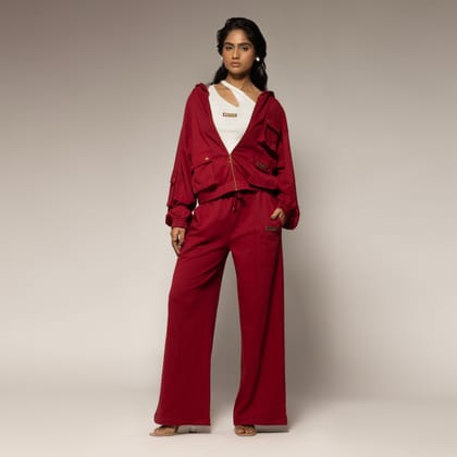 Loungewear Pants Summer Limited Edition-Mulberry / L / Terry Cotton