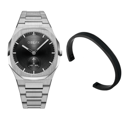 Watch + Bracelet Combo-Zeus Black / Phoenix Black