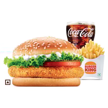 BK Chicken Burger Combo (M)