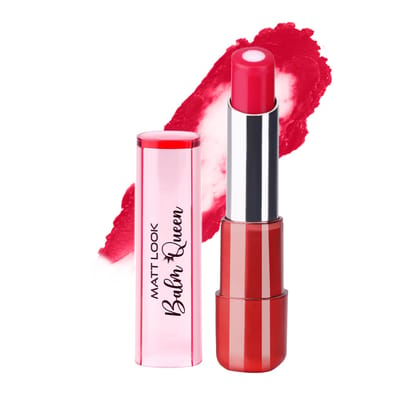 Mattlook Lip Balm Queen - Hydrating Lip Shine for Soft, Glossy Lips-Super Strawberry-01