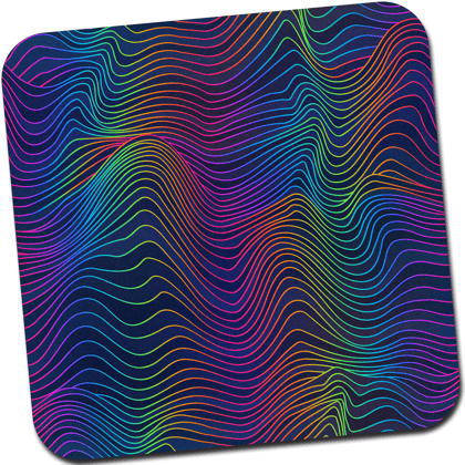 Modest City Beautiful Rubber Base Anti-Slippery Abstract Design Mousepad for Computer, PC, Laptop_006