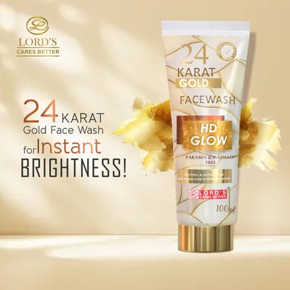 24 Karat Gold Face Wash  (100 ml)