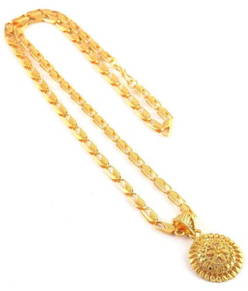 Jewar Mandi - Gold Pendant ( Pack of 1 ) - Gold