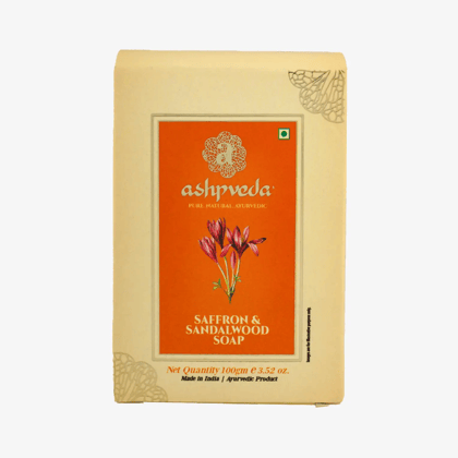 Sandalwood & Saffron Bathing Soap-100 gm