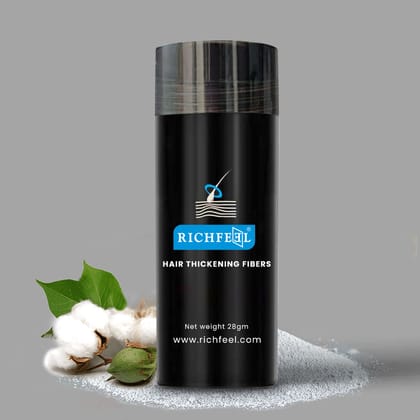 Richfeel Hair Thickening Fibers (RHF)-Black / 28g
