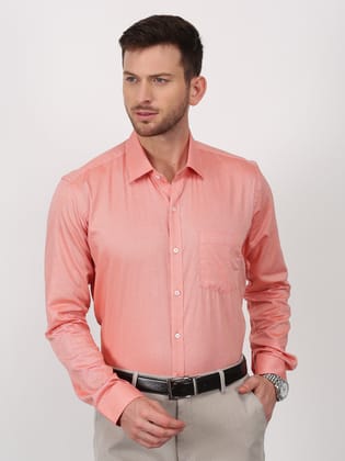 Regular Fit Long Sleeve Formal Shirt-M/38