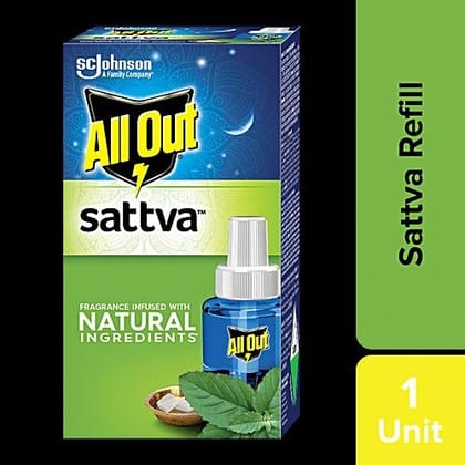 All Out Sattva Bedtime Protection Power Mosquito Vaporiser Refill