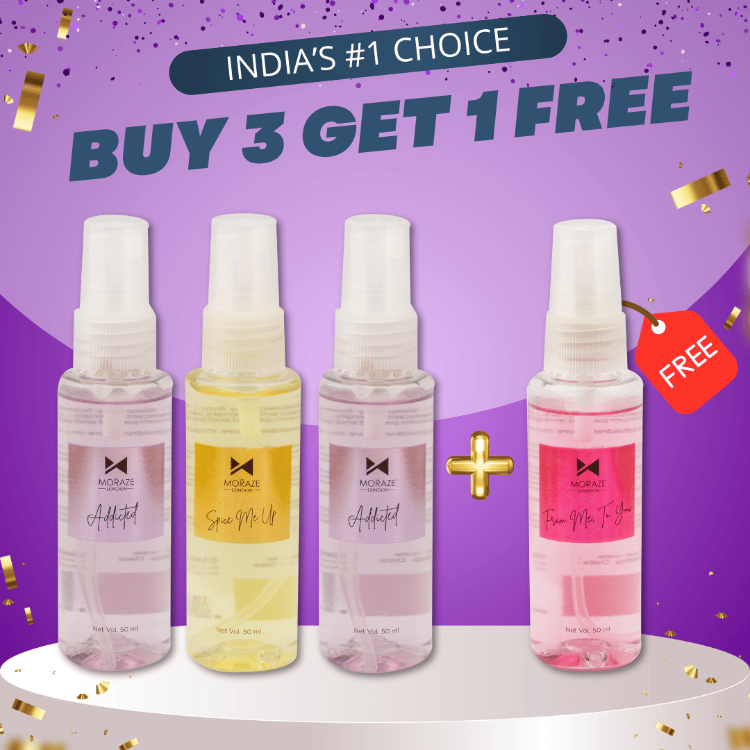 Pack of 4 Body Mists For Men  Women - 50ML Each-Pack of 4 Body Mists For Men & Women - 50ML Each - Default Title