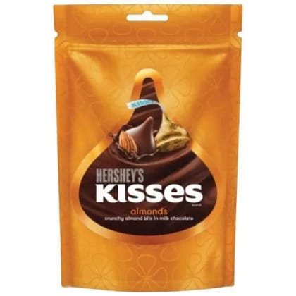 Hershey's Kisses - Almonds Chocolate, 100 gm