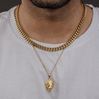 LION (GOLD) Pendant+ Chain