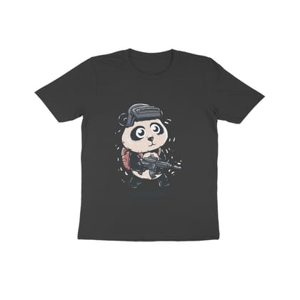 Kid's T-Shirt-Black / 8