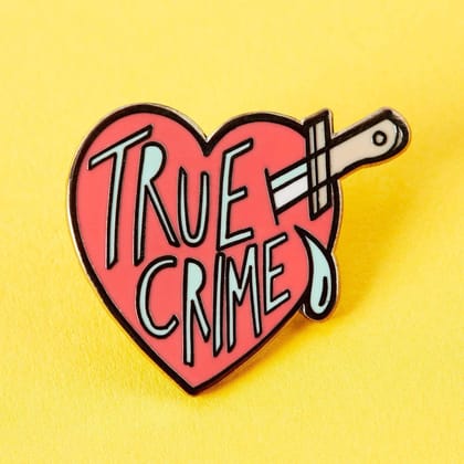 True Crime Enamel Pin