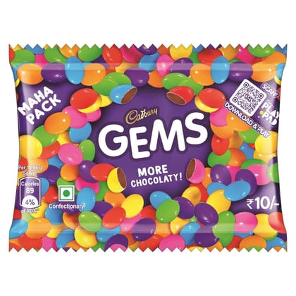 Cadbury Gems Chocolate, 17.4 gm