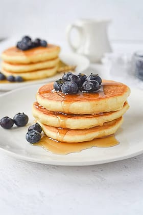 Nutella Blueberry Mini PanCake